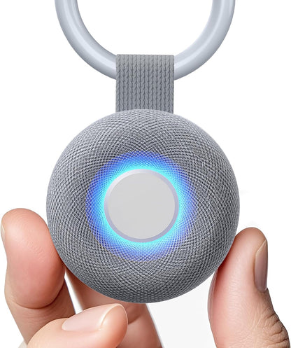 Portable Sound Machine - White Noise Sound Machine for Baby, Travel Donut Sound Machine for Sleep, 15 Soothing Sounds & 7 Colors Night Light, Breathing, Baby Shusher, Registry Gift, Beige