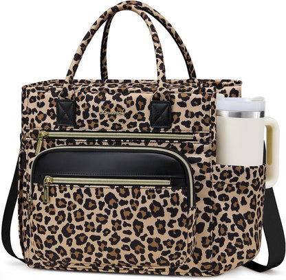 Insulated Lunch Box for Women,Large Adult Lunch Cooler Bag Women | Wide Opening Leakproof Cooler Bag with Cup Holder,Lunch Teacher Tote Bag for Work,Picnic,Beach,Family,College,Gift,13L - Colors B