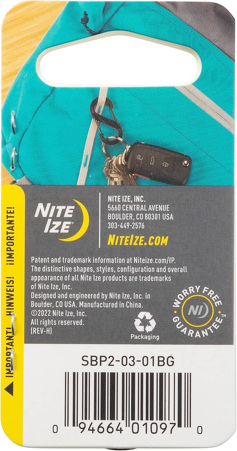 S-Biner Dual Carabiner Plastic