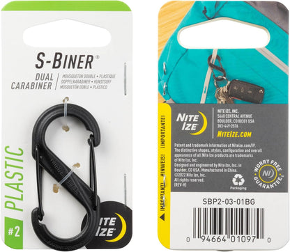 S-Biner Dual Carabiner Plastic