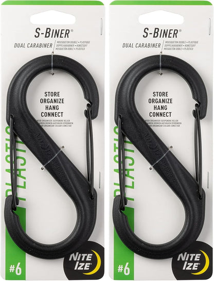 S-Biner Dual Carabiner Plastic