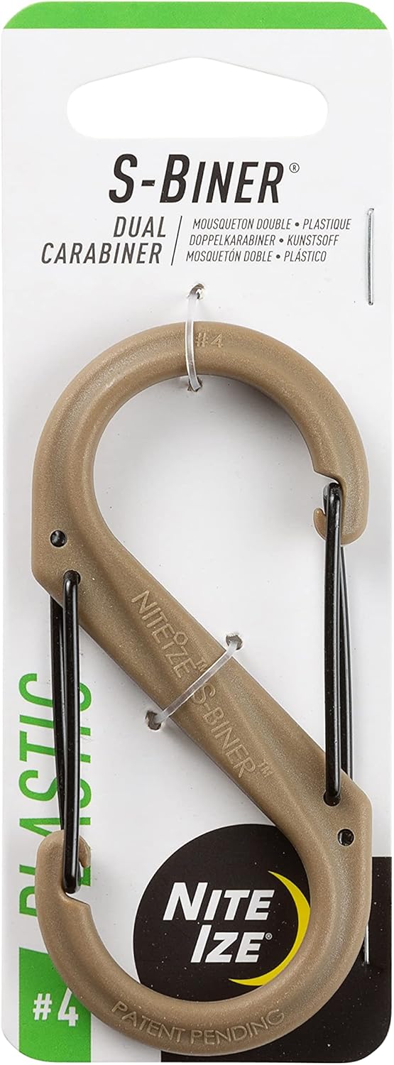 S-Biner Dual Carabiner Plastic