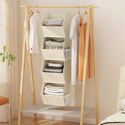 Hanging Closet Organizers and Storage for Kids Room Organization, 3 Tiers