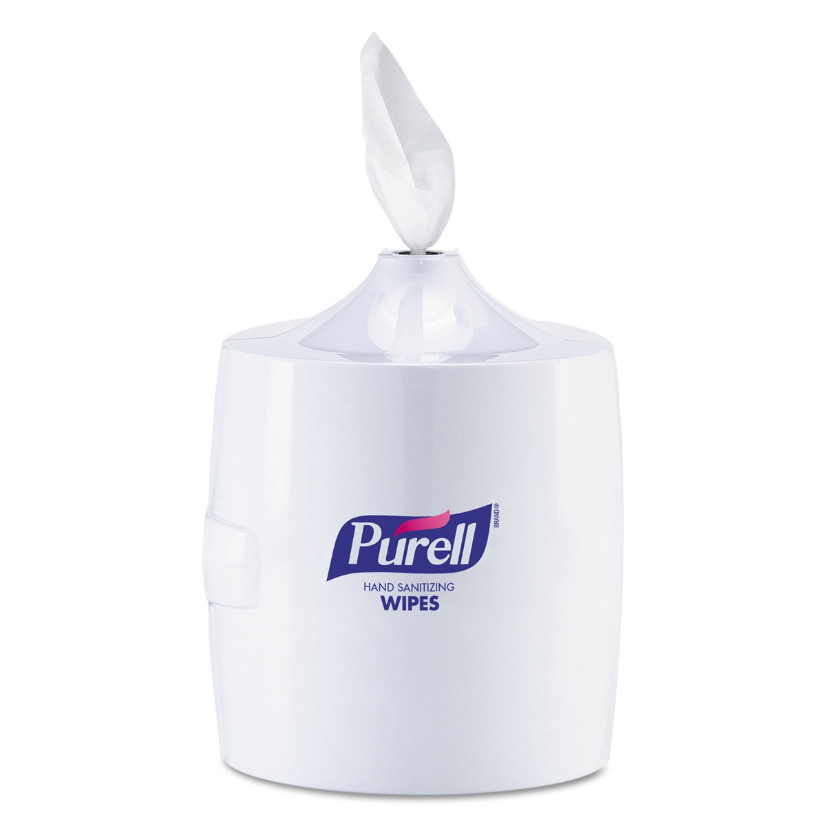 Hand Sanitizing Wipes Wall Mount Dispenser, White, High Capacity Dispenser for 1200/1500 Count Hand Sanitizing Wipes Containers (Pack of 1) – 9019-01