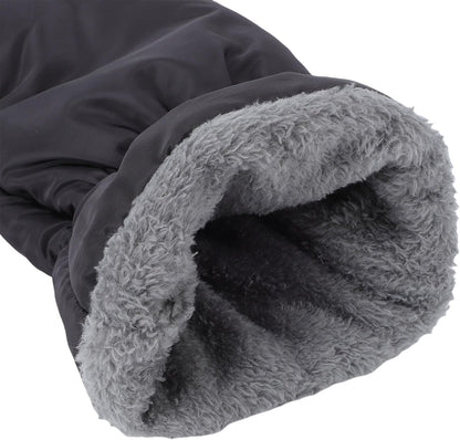 Stroller Gloves, Extra Thick Winter Stroller Gloves Pushchair Hand Muffs with Adjustable Straps for Cold Weather Strolls and Electric Bike Rides