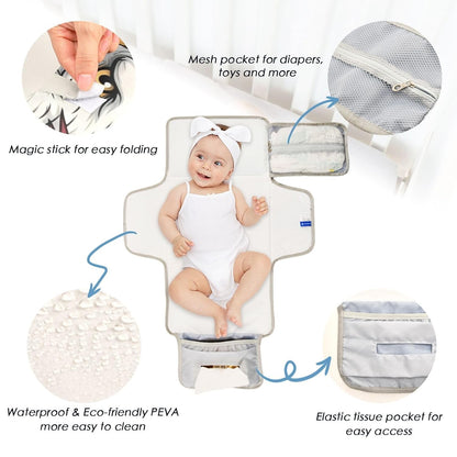 Independence Portable Diaper Changing Pad Waterproof Changing Pads