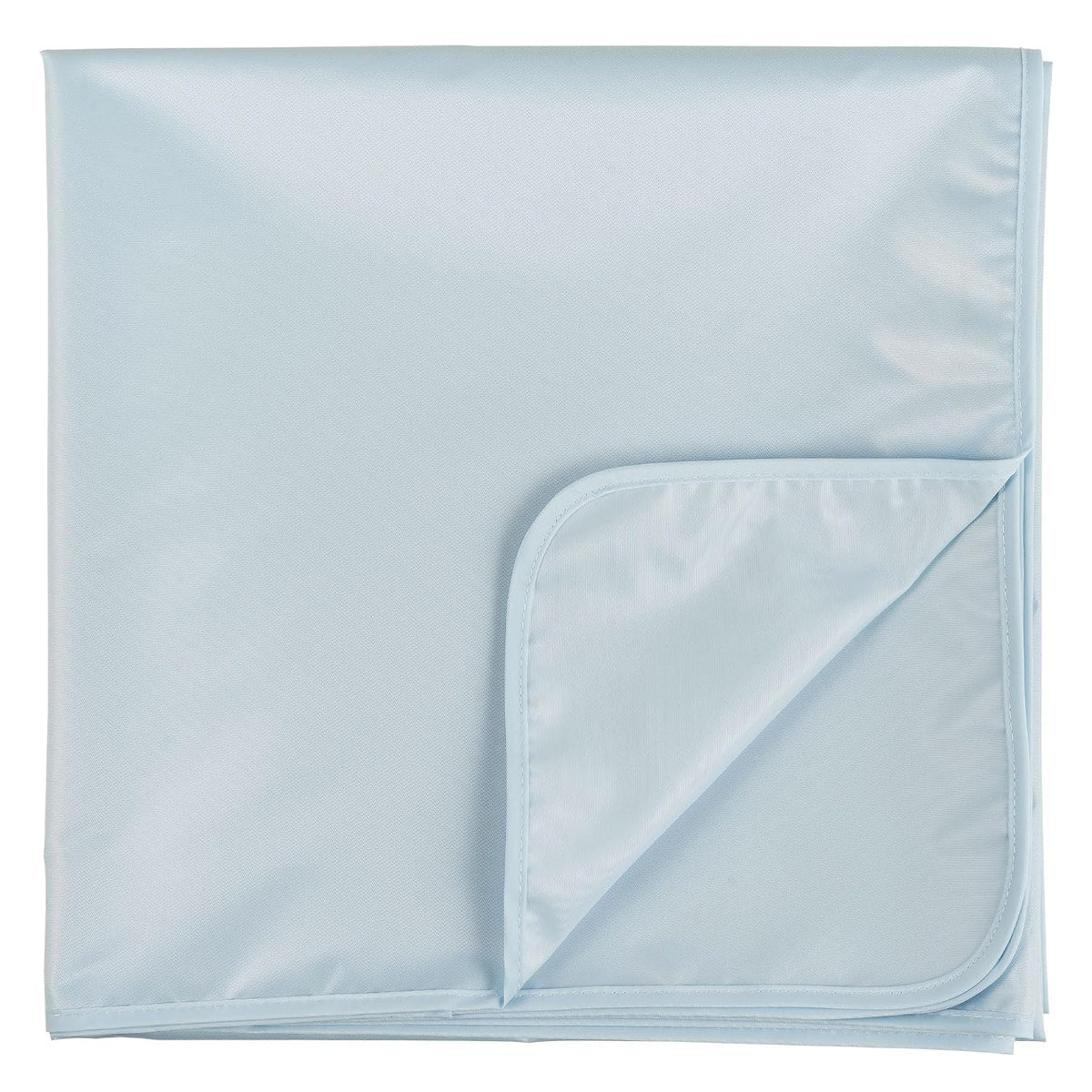 Splat Mat for Under High Chair or Table | 51" x 51" Waterproof & Mess-Proof High Chair Mat for Baby, Machine Washable for Mealtime or Art (Luna)