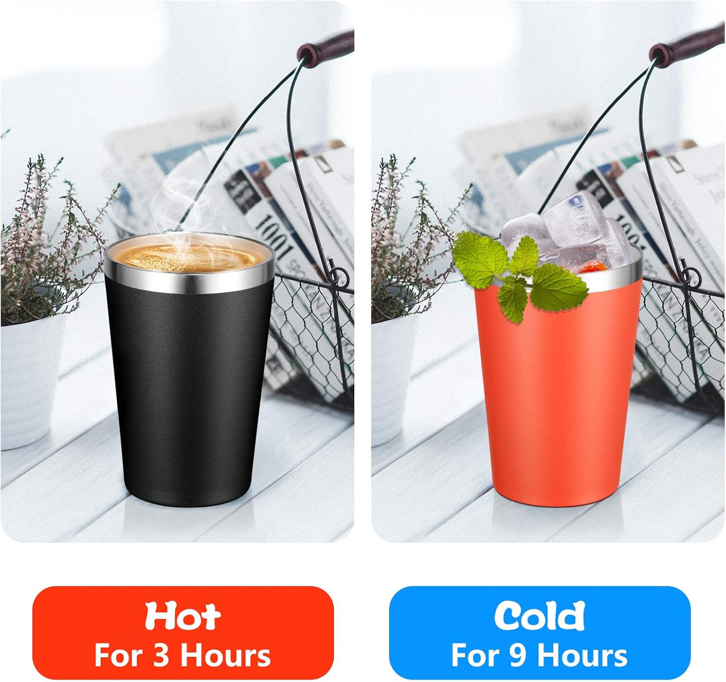 12oz Tumbler Stainless Steel Tumbler bulk Vacuum Insulated Double Wall Travel Tumbler with Lid and Straw Reusable Tumbler, Grey 1 Pack