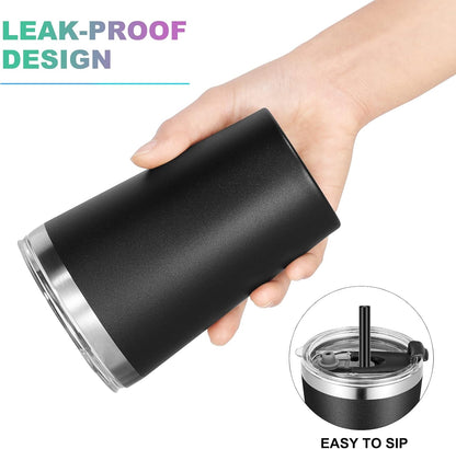 12oz Tumbler Stainless Steel Tumbler bulk Vacuum Insulated Double Wall Travel Tumbler with Lid and Straw Reusable Tumbler, Grey 1 Pack