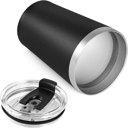 12oz Tumbler Stainless Steel Tumbler bulk Vacuum Insulated Double Wall Travel Tumbler with Lid and Straw Reusable Tumbler, Grey 1 Pack