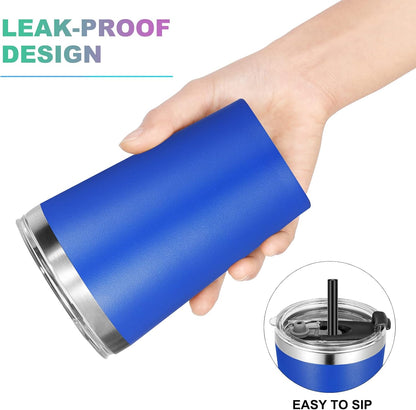 12oz Tumbler Stainless Steel Tumbler bulk Vacuum Insulated Double Wall Travel Tumbler with Lid and Straw Reusable Tumbler, Grey 1 Pack