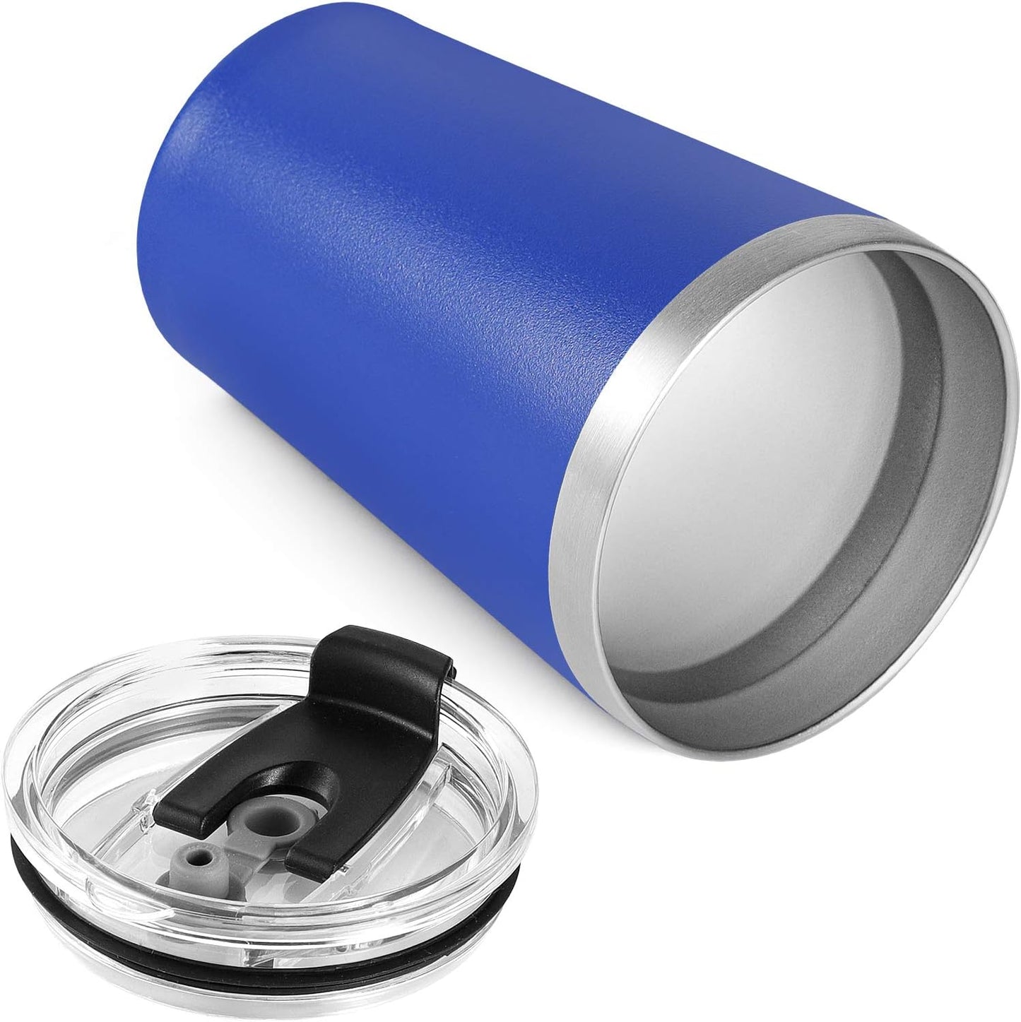 12oz Tumbler Stainless Steel Tumbler bulk Vacuum Insulated Double Wall Travel Tumbler with Lid and Straw Reusable Tumbler, Grey 1 Pack