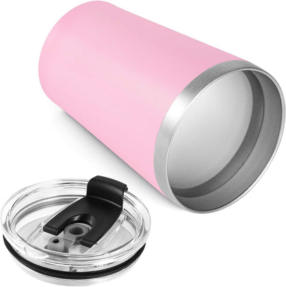 12oz Tumbler Stainless Steel Tumbler bulk Vacuum Insulated Double Wall Travel Tumbler with Lid and Straw Reusable Tumbler, Grey 1 Pack