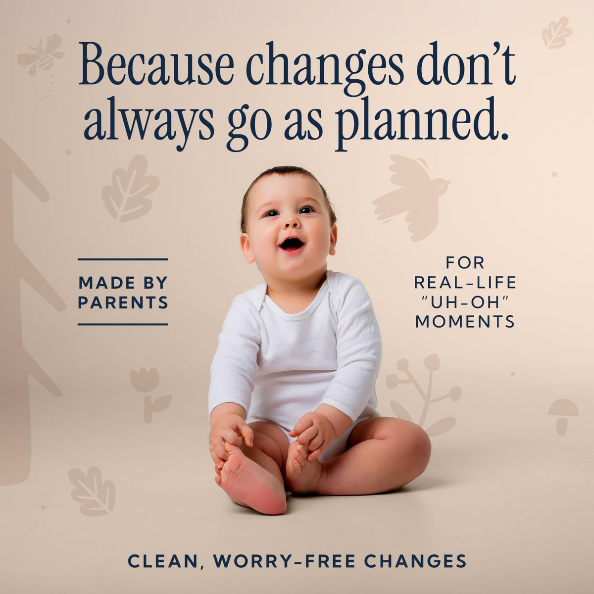 The Original Disposable Baby Changing Pad Liners