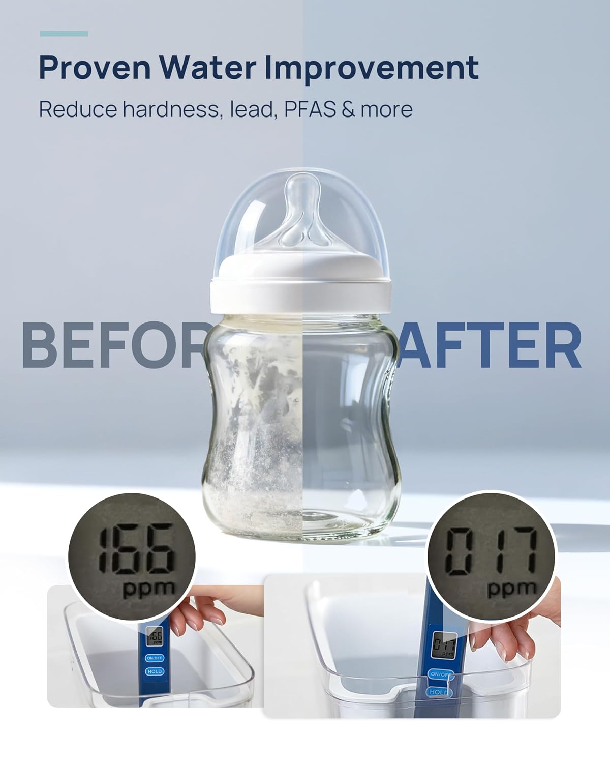 SafeguardPlus Baby Bottle Washer with Water Purification System