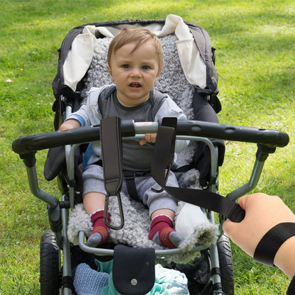4pcs Adjustable Stroller Safety Wrist Straps for Stroller and Handle Hand Leashes for Pram and Dog Accessories Portable