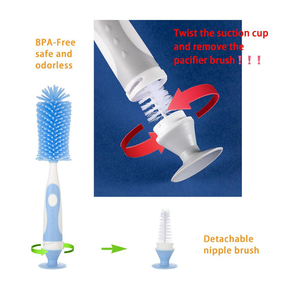 Multifunctional Cleaning Brush, Baby Bottle Brush, Bottle Brush Cleaner