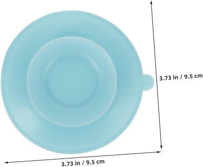 6pcs Suction Placemat Dual Sided Non Slip Suction Cups for Safe Dining Antifall Design Prevents Spills for Bowls and Plates