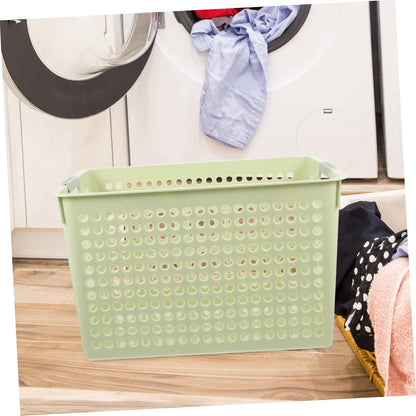 Clothing Storage for Kids Laundry Basket Lid Bathroom Hamper Desk Basket for Toys