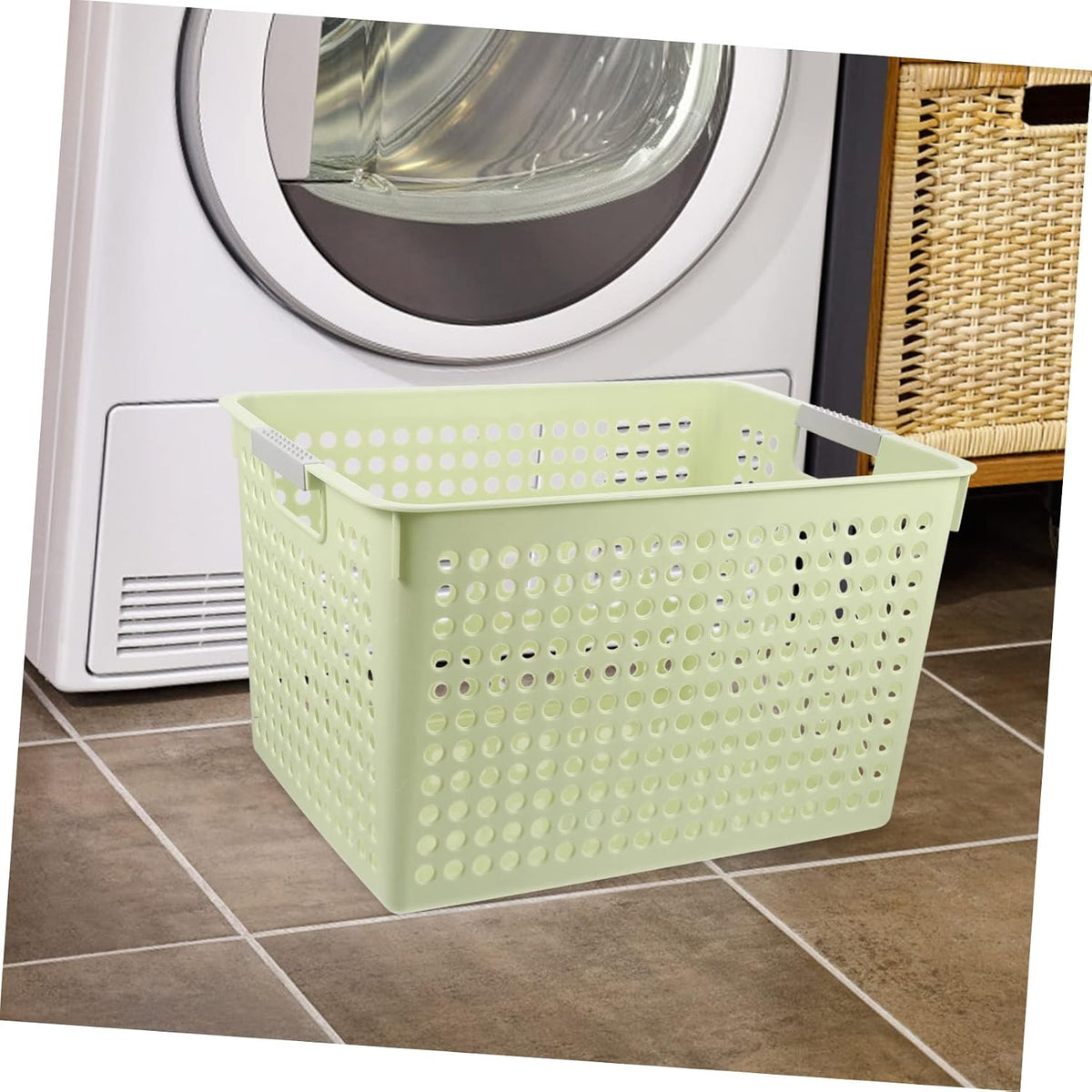 Clothing Storage for Kids Laundry Basket Lid Bathroom Hamper Desk Basket for Toys