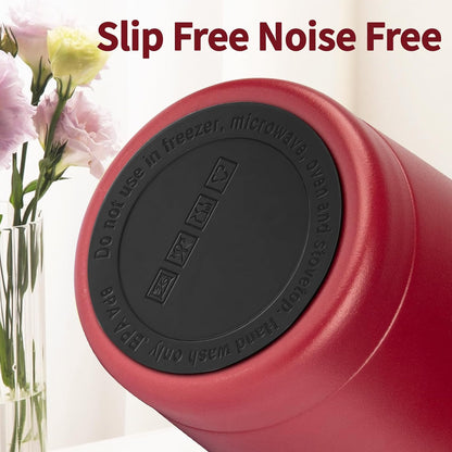 20oz Insulated Tumbler Travel Coffee Mug with Lid Straw(Lavender,1) | 18/8 Stainless Steel Double Wall Vacuum Spill Proof Metal Insulated Tumbler with Daul Lid and Straw, Hot or Iced Coffee Cup