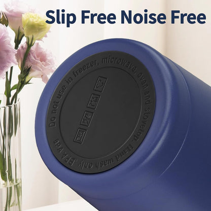20oz Insulated Tumbler Travel Coffee Mug with Lid Straw(Lavender,1) | 18/8 Stainless Steel Double Wall Vacuum Spill Proof Metal Insulated Tumbler with Daul Lid and Straw, Hot or Iced Coffee Cup