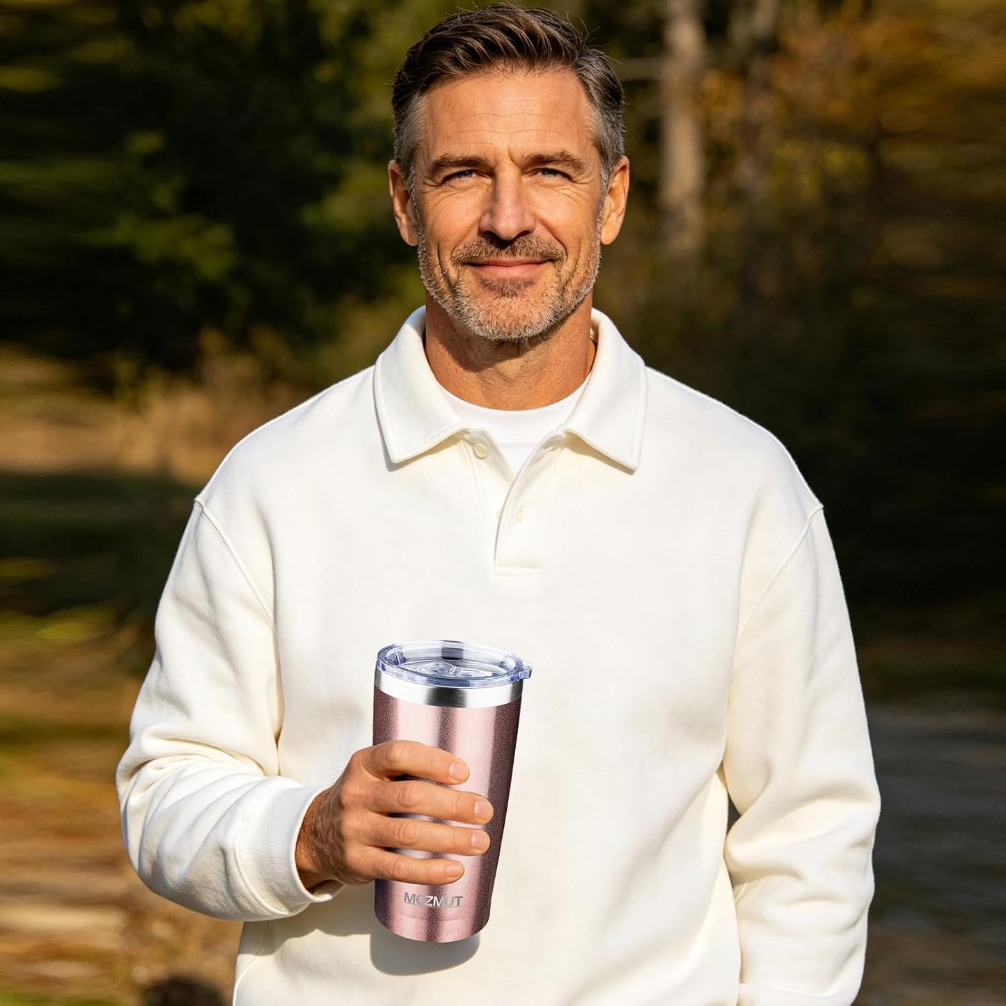 20oz Insulated Tumbler Travel Coffee Mug with Lid Straw(Lavender,1) | 18/8 Stainless Steel Double Wall Vacuum Spill Proof Metal Insulated Tumbler with Daul Lid and Straw, Hot or Iced Coffee Cup