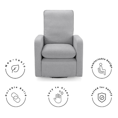 GAP babyGap Cloud Recliner with LiveSmart Evolve - Sustainable Performance Fabric, Grey