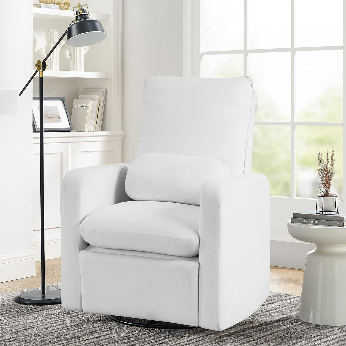 GAP babyGap Cloud Recliner with LiveSmart Evolve - Sustainable Performance Fabric, Grey
