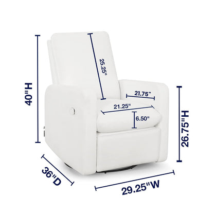 GAP babyGap Cloud Recliner with LiveSmart Evolve - Sustainable Performance Fabric, Grey