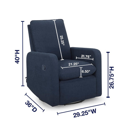 GAP babyGap Cloud Recliner with LiveSmart Evolve - Sustainable Performance Fabric, Grey