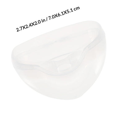 Portable Storage Box with Dustproof Cover and Clip Holder for Newborns, 10pcs Protective Case Set for Care and Travel