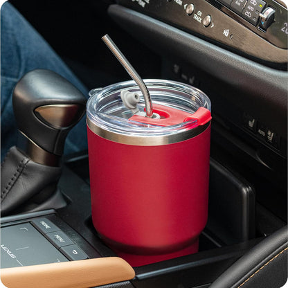 20oz Tumbler Lids, Replacement Lid for 20 oz Yeti Tumbler, Old Style RTIC | 2 Pack Spill-proof Cup Lids, Straw Friendly, BPA-Free, for Commute, Office and Camping (Black)