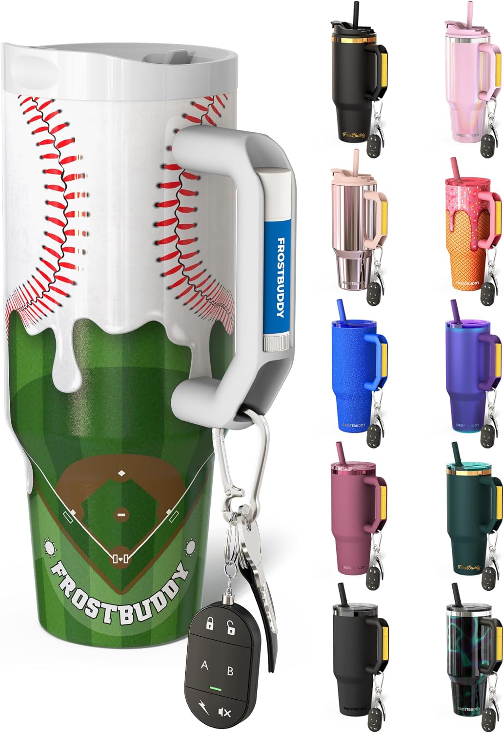 Thicc Buddy 16oz Tumbler - Insulated Stainless Steel (Cinnamon) - Colors D