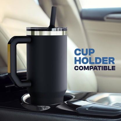 Thicc Buddy 16oz Tumbler - Insulated Stainless Steel (Cinnamon) - Colors D