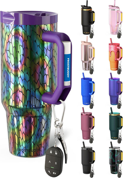 Thicc Buddy 16oz Tumbler - Insulated Stainless Steel (Cinnamon) - Colors D