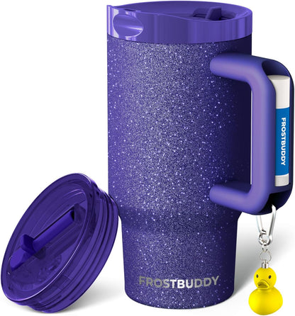 Thicc Buddy 16oz Tumbler - Insulated Stainless Steel (Cinnamon) - Colors D