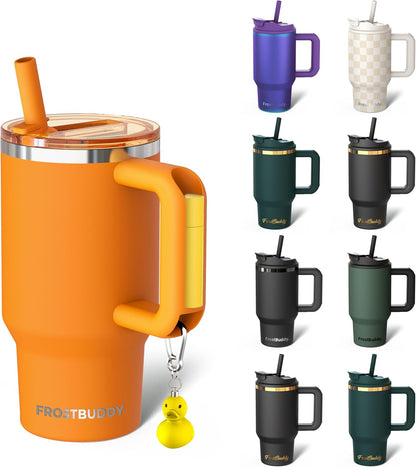 Thicc Buddy 16oz Tumbler - Insulated Stainless Steel (Cinnamon) - Colors D