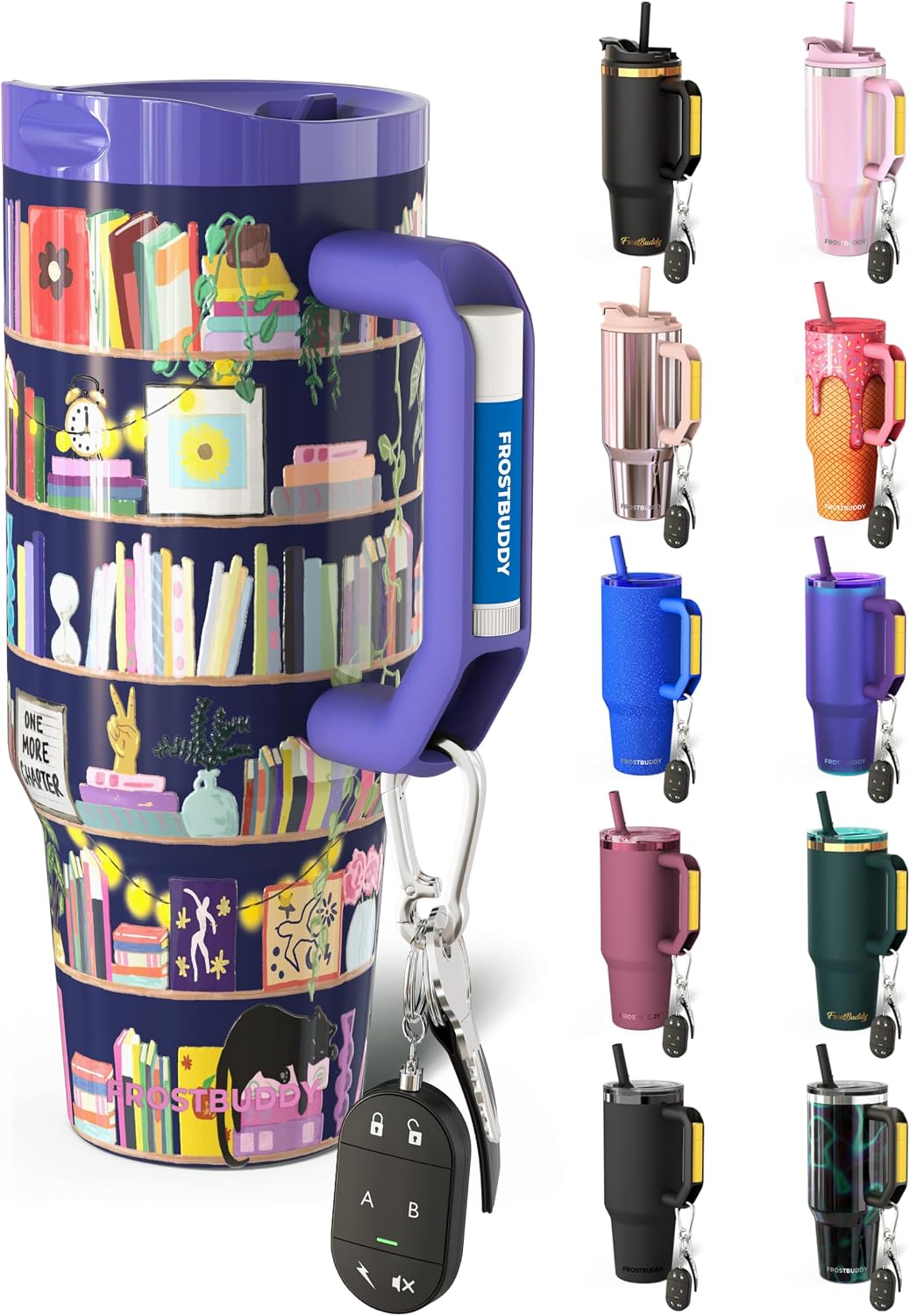 Thicc Buddy 16oz Tumbler - Insulated Stainless Steel (Cinnamon) - Colors D