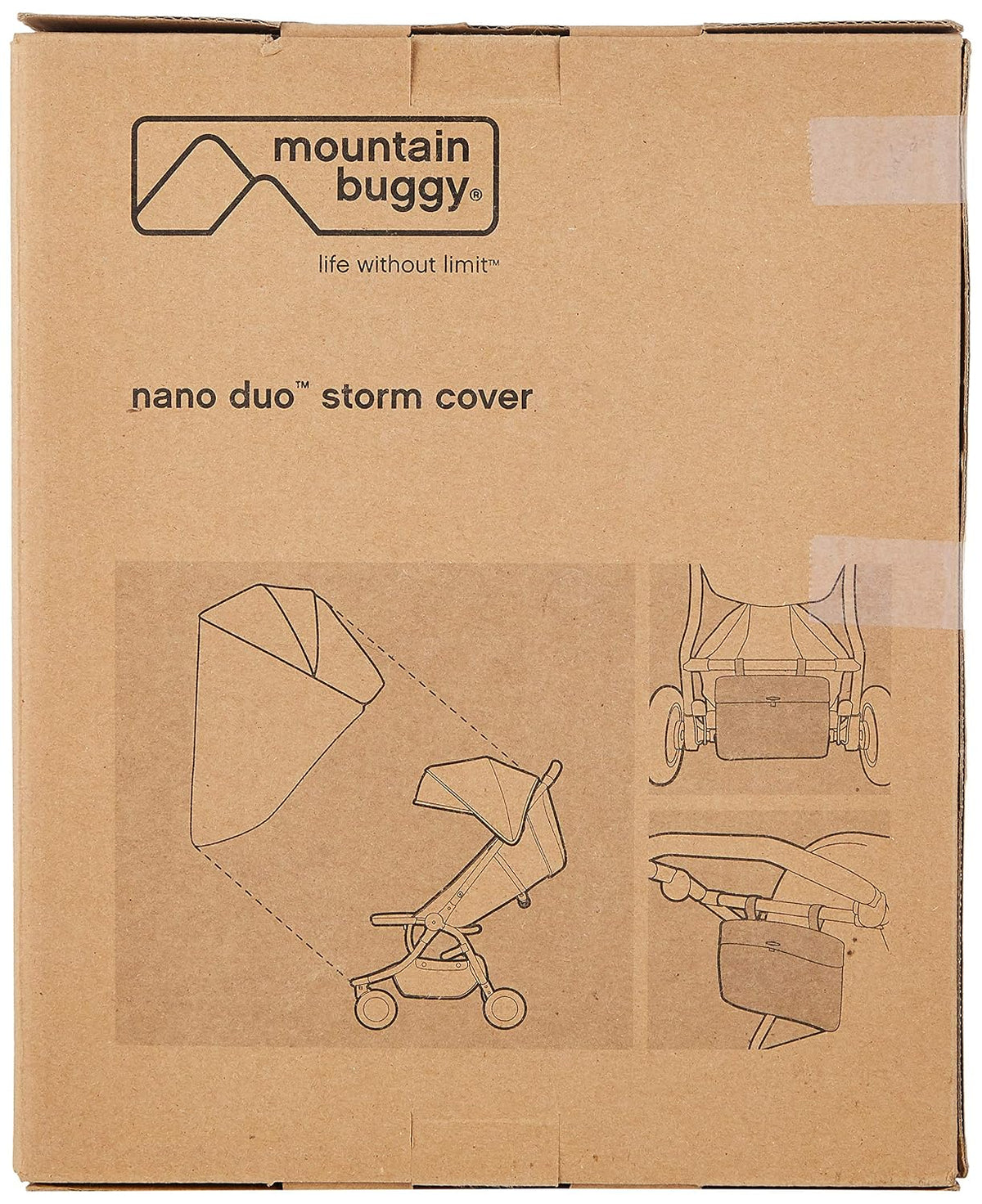 Nano Duo Storm Cover, Clear
