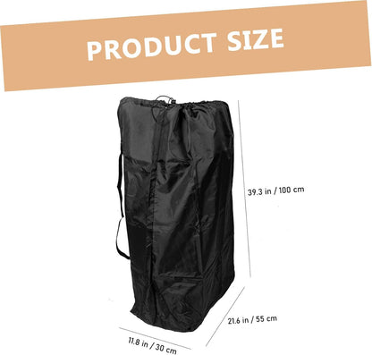 Durable Water Resistant Stroller Travel Bag with Padded Double Shoulder Straps for Airplane Gate Access and Protection for Folding and Carseat Strollers