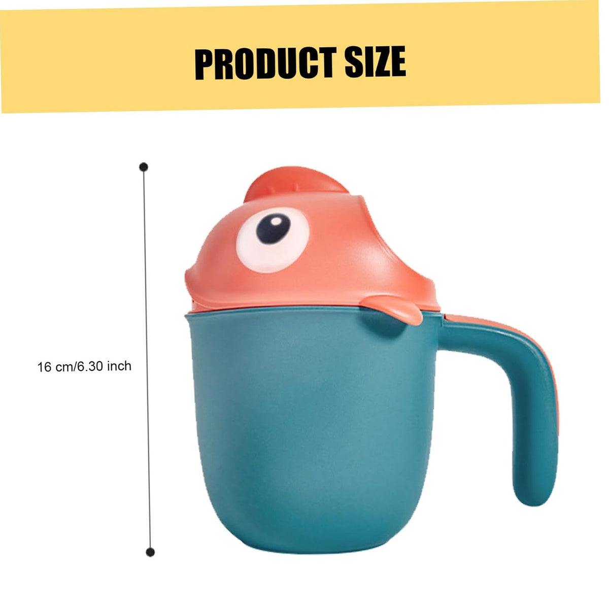 Baby Shower Head Wash Cup for Children Waterfall Rinsing Bath Cup, Watering Flowers and Brushing Accessory Shower BathAccessoire Bebe