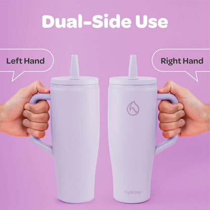 Soulmate Tumbler with Handle & Straw-Leakproof Insulated Cup 40oz | Stainless Steel Travel Mug with BPA-Free Flip Top Lid,Dishwasher Safe,Keeps Cold 24 Hours,Cup Holder Friendly