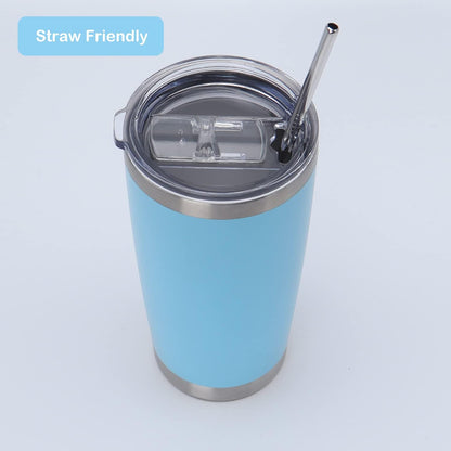 Splash Proof Lids Covers for 20 Oz Yeti Rambler Ozark Trail Tumbler and More Travel Cup, Also Fit for Yeti 10 Oz Lowball, 2 Pack