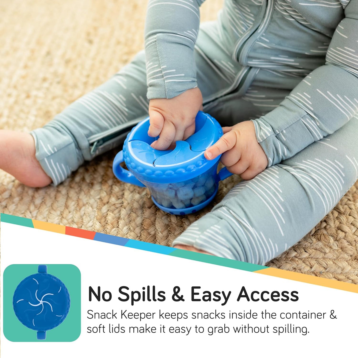 Nuby 2 Pack Snack Keepers
