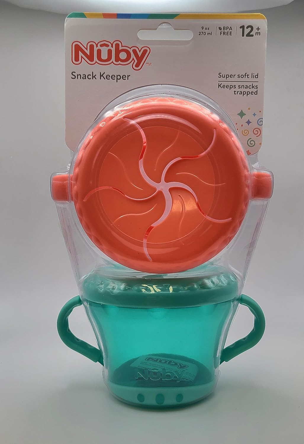 Nuby 2 Pack Snack Keepers