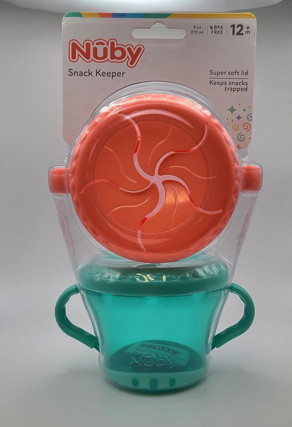 Nuby 2 Pack Snack Keepers