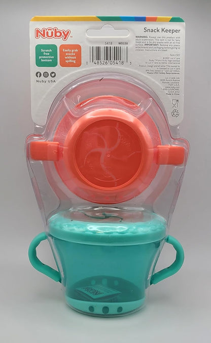 Nuby 2 Pack Snack Keepers