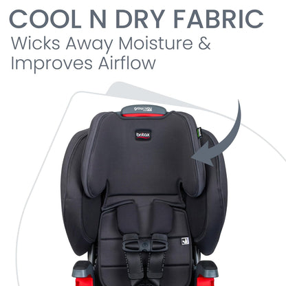 Grow with You ClickTight Harness-2-Booster Car Seat, Cool N Dry - Cool Flow Moisture Wicking Fabric