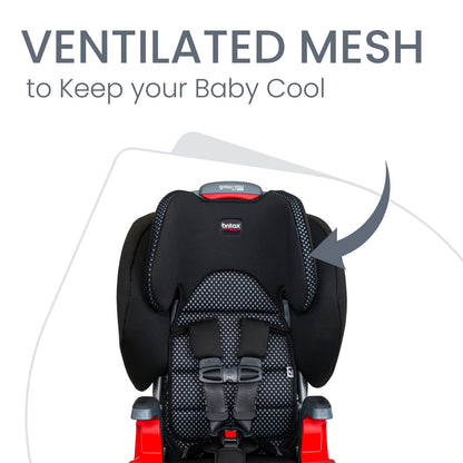 Grow with You ClickTight Harness-2-Booster Car Seat, Cool N Dry - Cool Flow Moisture Wicking Fabric